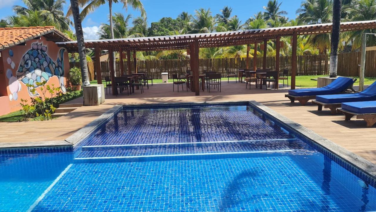 Pousada Praia Das Ondas - Pe Na Areia Itacimirim Exteriör bild