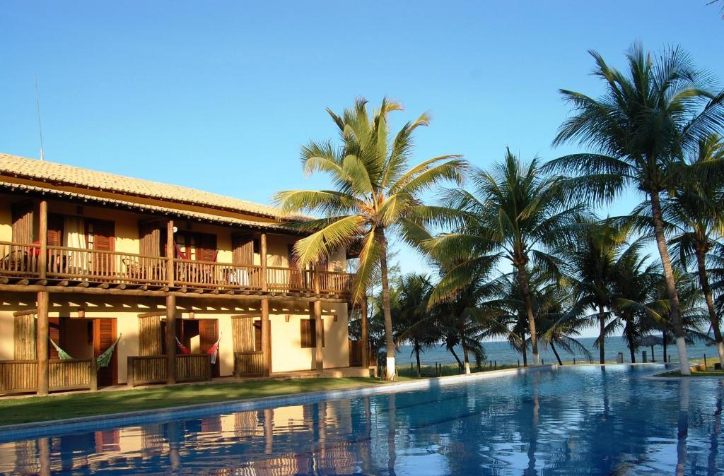 Pousada Praia Das Ondas - Pe Na Areia Itacimirim Rum bild