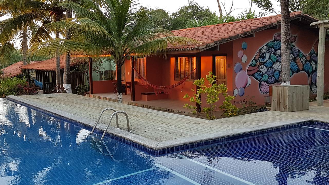 Pousada Praia Das Ondas - Pe Na Areia Itacimirim Exteriör bild